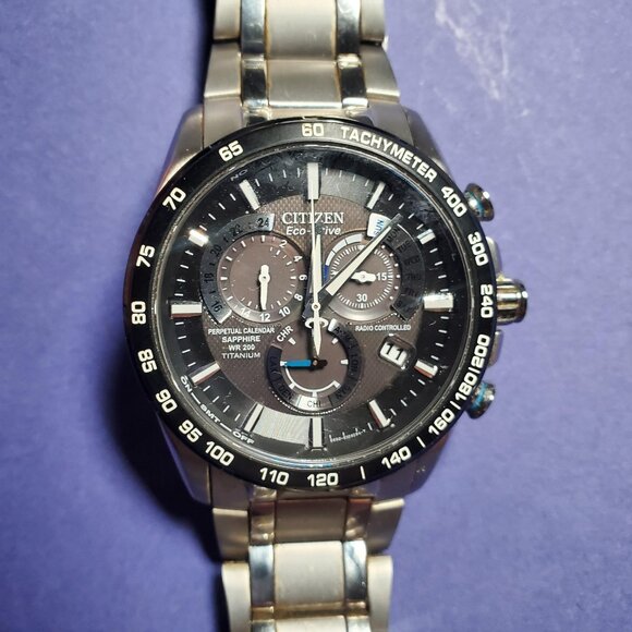 Citizen Eco Drive AT4010-50E Men's watch-shipping incl - Picture 1 of 16